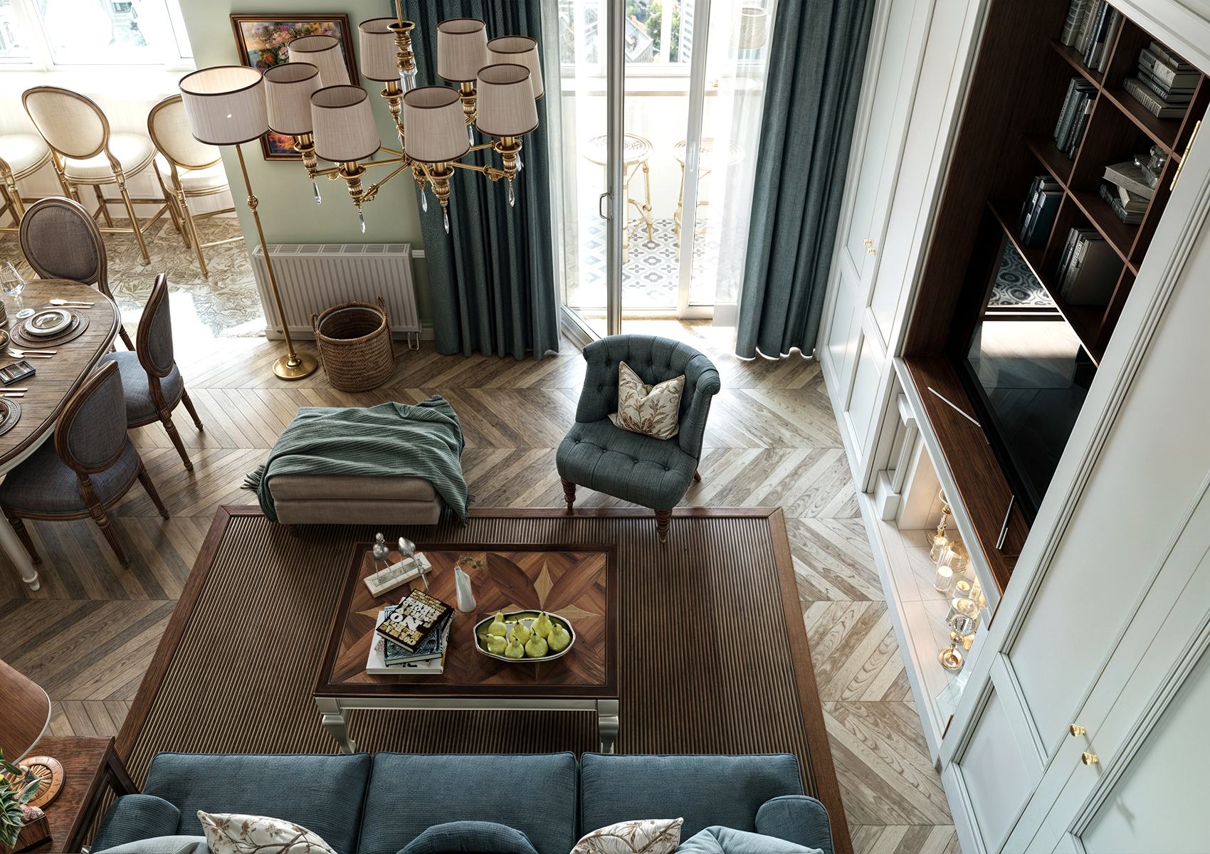 A Timeless Nest: Studio in Soft Classic Elegance