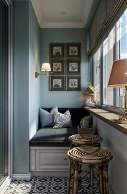 Dream studio for a beautiful woman porch
